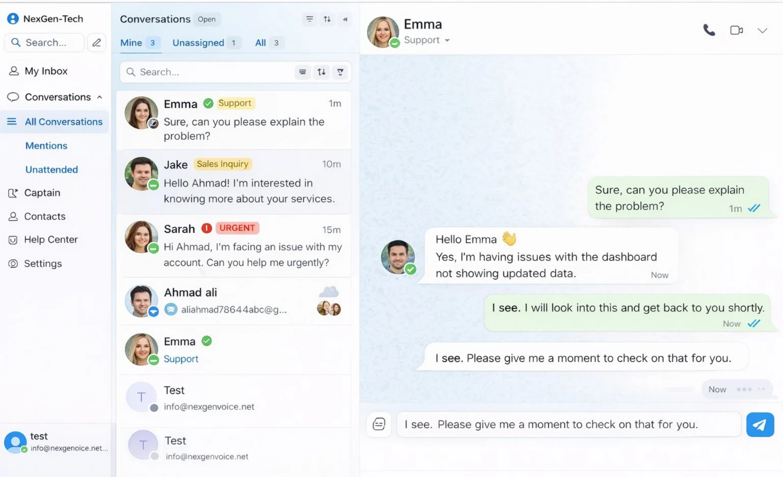 NexChat screenshot 2