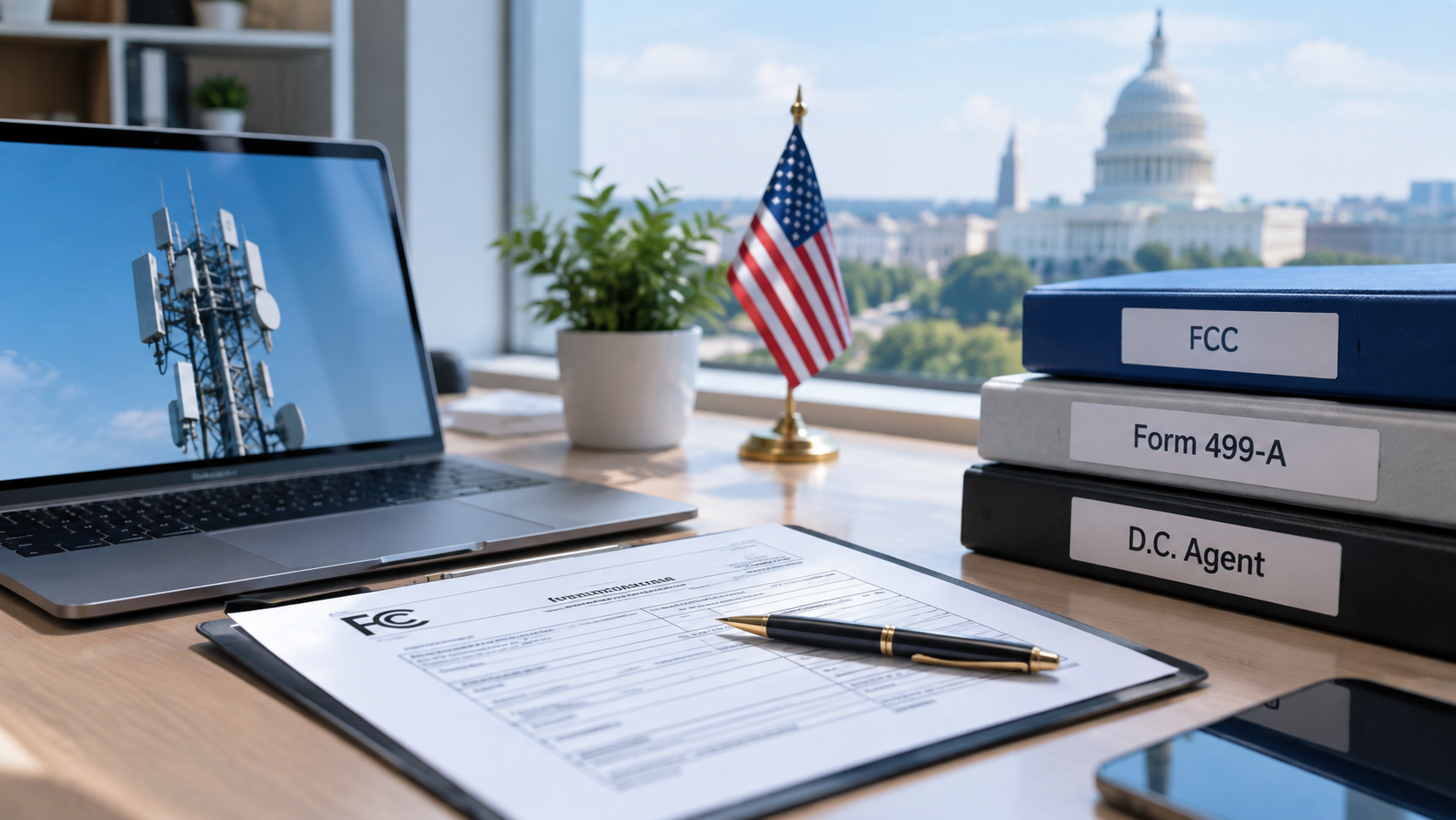 DC Agent for FCC Form 499-A guide for VoIP providers